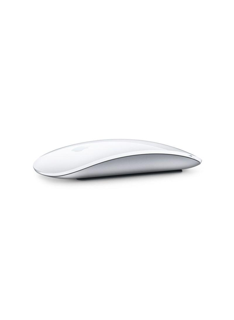 Apple Magic Mouse 2 (Like New) – Wireless Multi-Touch Mouse for Mac, White, Back – Fully Refurbished