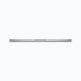 Silver bar on a white background